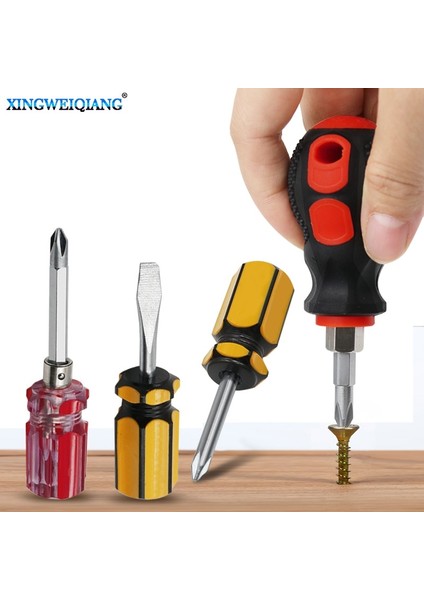 C Tornavida Turp Başlı Vida Mini Küçük Taşınabilir Sürücü Kolu Tamir Araçları Aksesuarları Çapraz Kelime Cırcır (Yurt Dışından) fiyatları
