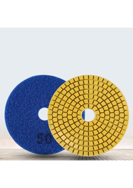 1500 Parlatma Pedleri Kiti 4 Inç 100MM Islak Kuru Granit Taş Beton Mermer Parlatma Taşlama Diskleri Seti (Yurt Dışından) fiyatları