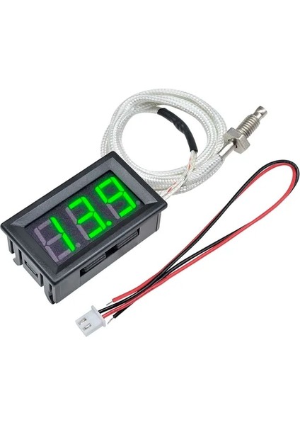 Yeşil XH-B310 LED Dijital Termometre 12V Sıcaklık Ölçer K-Tipi M6 Termokupl Test Cihazı Masası -30 ~ 800C Endüstriyel 40% Indirim 3renk (Yurt Dışından)
