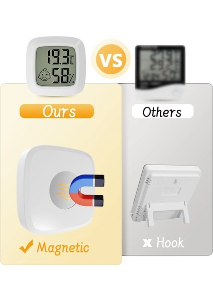 1 Adet Temea Mini LCD Dijital Termometre Higrometre Nem Ölçer Kapalı Nem Ölçer Oda Sıcaklık Sensörü Hava Istasyonu (Yurt Dışından) fiyatları