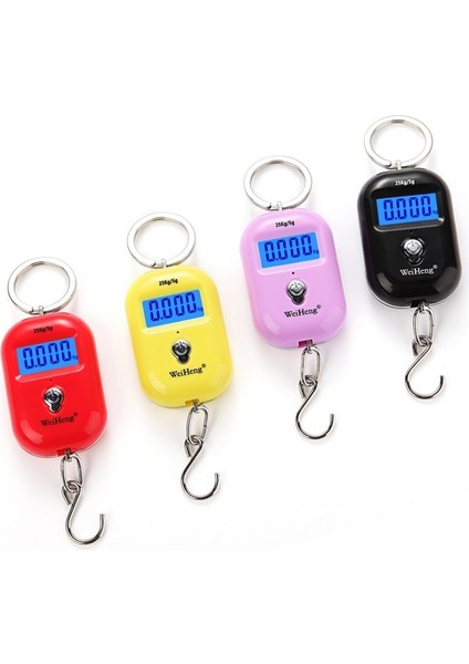 Pembe 25 kg x 5g Cep Dijital Asılı Ölçek Taşınabilir Mini Elektronik Bagaj Kanca Ölçeği LCD Arka Işık Mutfak Çelikhane Ağırlık Dengesi (Yurt Dışından) modelleri