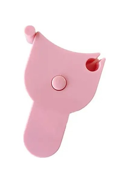 Pembe 152 Cm/60 Inç Geri Çekilebilir Metrik Bant Dikiş Terzi Bandı Vücut Ölçüm Bandı Dikiş Filmi Vücut Bel Göğüs Bacaklar Ölçü (Yurt Dışından)