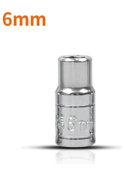 6mm 1 Adet Altıgen Soket 4/4.5/5/5.5/6/7/8/9/10/11/12/13/14MM Cırcır Anahtarı 1/4 Lokma Anahtar Kafa Kol El Aletleri (Yurt Dışından)