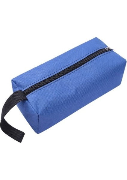 Koyu Mavi 30X10X10CM 1 Adet El Alet Çantası Küçük Vidalar Çiviler Matkap Ucu Metal Parçalar Alet Çantası Su Geçirmez Kanvas Alet Çantası Organizatör Kanvas Alet Çantası (Yurt Dışından)