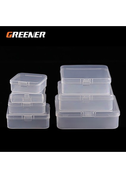6.1 Yeşıl Çıkarılabilir Plastik Saklama Aracı Tornavida Organizatör Araç Kutusu Durumda Taşınabilir Şeffaf Metal Parçalar Donanım Araçları (Yurt Dışından)