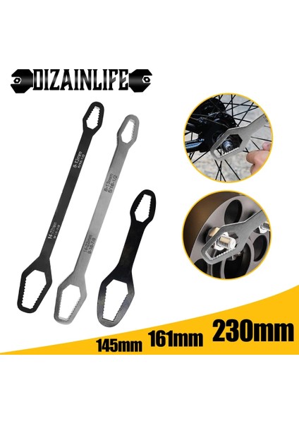 161MM 8-22MM 3.5mm 1/2 Adet Çift Uçlu Evrensel Torx Anahtarı 8-22MM Kendinden Sıkma Torx Anahtarı Gözlük Anahtarı Çok Amaçlı El Tamir Araçları (Yurt Dışından) fiyatları