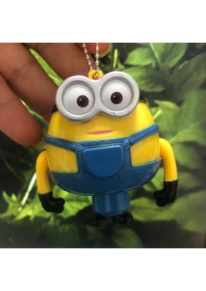 Minions 1 M Taşınabilir Karikatür Sevimli Mezura Anahtarlık Geri Çekilebilir Skyasia Vücut Mini Mezura Yumuşak Küçük Metre Ölçüm Bandı (Yurt Dışından)