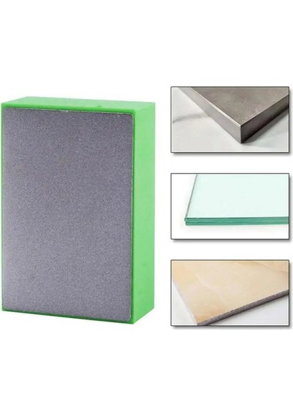 Mavi 4 Adet Elmas El Parlatma Pedleri 90X55MM Kiremit Cam Aşındırıcı Taşlama Bloğu Ped Taş Mermer Seramik Aşındırıcı Zımpara Diski (Yurt Dışından) modelleri