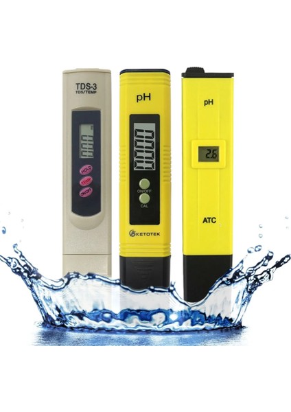 Tds Metre Dijital Atc Ph Ölçer Su Test Cihazı Otomatik Kalibrasyon Tds Metre LCD Kalem Ph Tds Monitör Su Kalitesi Gıda Akvaryum Havuzu (Yurt Dışından) modelleri