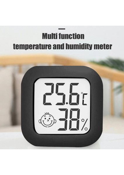 Bir LCD Dijital Termometre Higrometre Kapalı Oda Elektronik Sıcaklık Nem Ölçer Sensörü Ölçer Hava Istasyonu Ev Sıcak (Yurt Dışından) modelleri