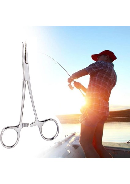 Kavisli Ağız 12.5cm Paslanmaz Çelik Kavisli Uç ve Kilitleme Kelepçesi Için Düz Uçlu Forseps Hemostatik Forseps Arteriyel Forseps Kelepçe Balık Kancası Pense (Yurt Dışından) modelleri