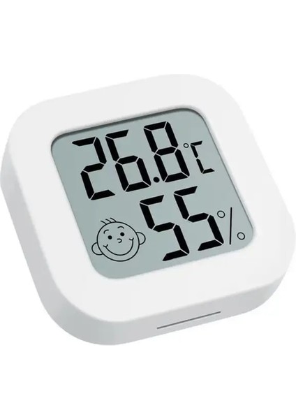 Santigrat Mini LCD Dijital Termometre Higrometre Kapalı Oda Elektronik Sıcaklık Nem Ölçer Sensörü Ölçer Hava Istasyonu Ev Için (Yurt Dışından)