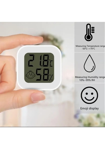 Santigrat Mini LCD Dijital Termometre Higrometre Kapalı Oda Elektronik Sıcaklık Nem Ölçer Sensörü Ölçer Hava Istasyonu Ev Için (Yurt Dışından) indirimleri