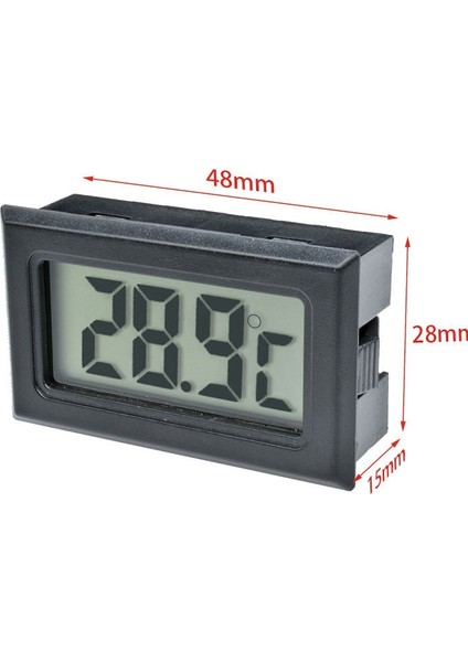 1m Beyaz 1/2/3/5m Mini Dijital LCD Kapalı Uygun Sıcaklık Sensörü Nem Ölçer Termometre Higrometre Ölçer Su Geçirmez Prob (Yurt Dışından) modelleri