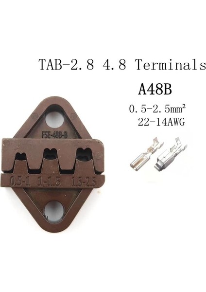 A-06 7.5'' Kalıp Setleri SN-28B SN-48B Sn-2 SN-01C Sn-06 Mini Avrupa Tarzı Sıkma Pensesi Makinesi Modülleri Çeneler (Yurt Dışından)