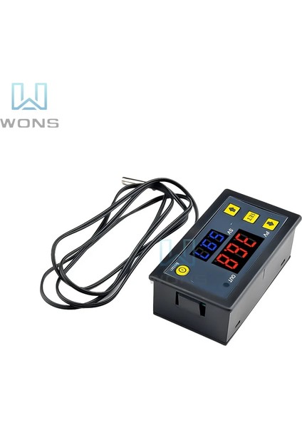 1m 10K 3950 Tel Dijital Termostat W3230 Ac 110-220V Dijital Sıcaklık Kontrolü LED Ekran Termostatı Isı/soğutma Kontrol Cihazı (Yurt Dışından)