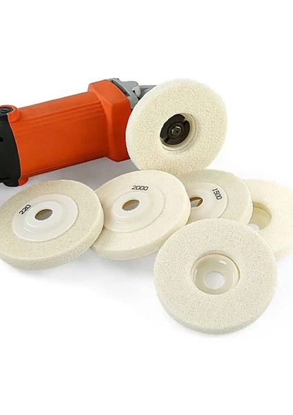 4 Inç 10 cm 80 Sünger Elyaf Parlatma Levhası Mermer/granit/kuvars Taşının Taş Yenilenmesi Için 60-3000 Grit Açı Öğütücü Için Taşlama Levha (Yurt Dışından)