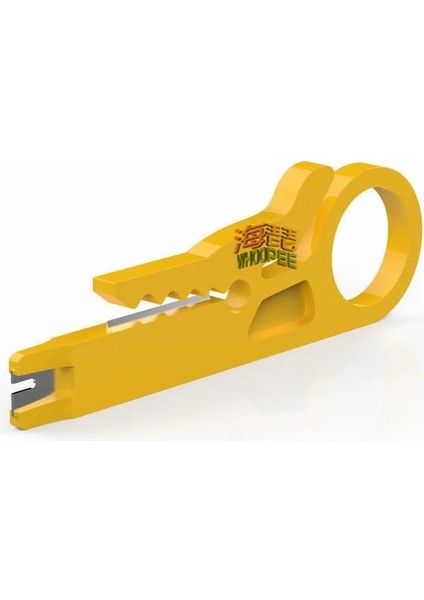 1 Adet Kablo Sıyırma Tel Kesici Sıkma Aracı Çok Striptizci Bıçak Crimper Pense Mini Taşınabilir Decrustation Elektrik Düz (Yurt Dışından)