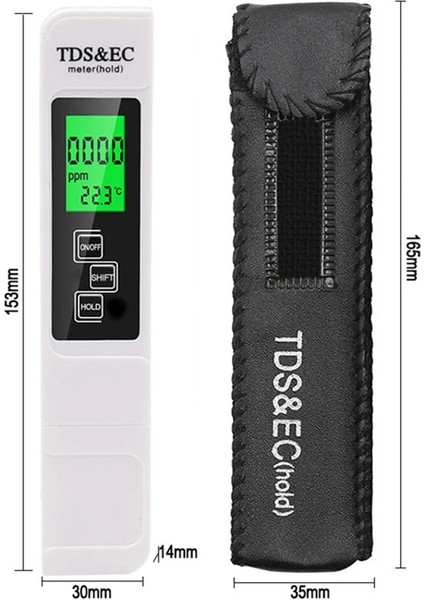 Sarı Yüksek Doğruluk Tds Metre Dijital Su Test Cihazı Dijital 0-14 Ph Ölçer Test Cihazı 0-9990PPM Tdsec LCD Su Saflığı Ppm Akvaryum Filtresi (Yurt Dışından) modelleri