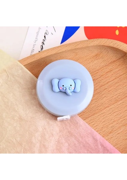 Style-7 150 CM/60IN Karikatür Mini Mezura Çift Taraflı Ölçekli Geri Çekilebilir Cetvel Otomatik Teleskopik Rulo Dikiş Ölçümleri Aracı (Yurt Dışından)