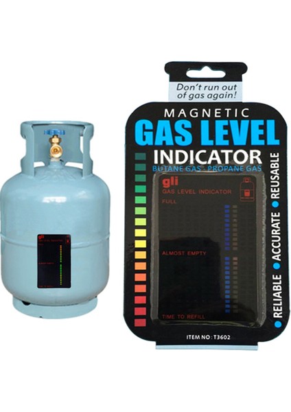 1 Adet Gaz Göstergesi Seviyesi Propan Bütan Lpg Yakıt Manyetik Ölçüm Göstergesi Gaz Basıncı Test Kartı Şişe Sıcaklık Ölçüm Çubuğu (Yurt Dışından) modelleri