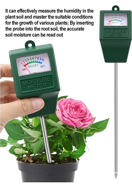 1 Pc Toprak Nem Test Cihazı Bitki Çiçek Test R Higrometre Toprak Test Cihazı Kiti Aracı 28 CM/11.02IN Çiçekler Güneş Işığı Ph (Yurt Dışından) fırsatları