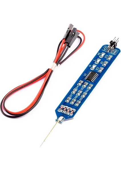 Mavi 5V 3.3V Mantık Test Cihazı Kalem Yüksek Düşük Seviye Test Cihazı Dijital Devre Hata Ayıklayıcı Mantık Pulser Analizörü Dupont Hattı ile Tespit Probu (Yurt Dışından)