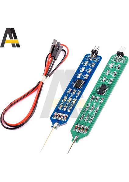 Mavi 5V 3.3V Mantık Test Cihazı Kalem Yüksek Düşük Seviye Test Cihazı Dijital Devre Hata Ayıklayıcı Mantık Pulser Analizörü Dupont Hattı ile Tespit Probu (Yurt Dışından)