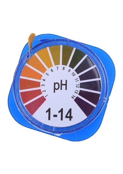 1 Ila 14 1 Adet 5 M Alkali Asit Göstergesi Phmeter Test Kağıdı Rulo 0-14 Ph Metre Tornasol Su Idrar Tükürük Toprak Turnusol Doğru Ölçüm (Yurt Dışından)