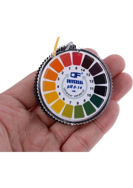 1 Ila 14 1 Adet 5 M Alkali Asit Göstergesi Phmeter Test Kağıdı Rulo 0-14 Ph Metre Tornasol Su Idrar Tükürük Toprak Turnusol Doğru Ölçüm (Yurt Dışından) modelleri