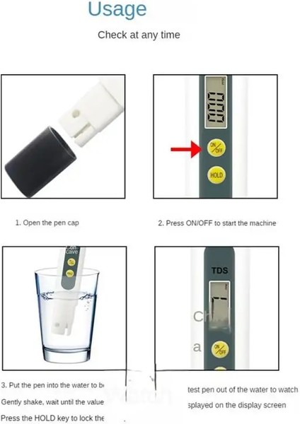 02 Dijital Ph Ölçer 10 In 1 Profesyonel Su Kalitesi Monitör Test Cihazı Ph/ec/tds/tuzluluk/termometre Çok Parametreli Test Ölçer (Yurt Dışından) modelleri