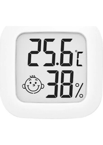 C Mini LCD Dijital Termometre Higrometre Kapalı Dış Sıcaklık Ev Hidrometre Ölçer Sensörü Sıcaklık Nem Ölçer Aracı (Yurt Dışından)