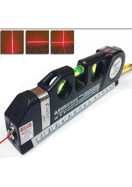 Gri 4'ü 1 Arada Tripod Çapraz Projeler ile Doğru Çok Amaçlı Lazer Seviye Kolu Yatay Dikey Lazer Işık Huzmesi Ölçü Bandı (Yurt Dışından) fiyatları