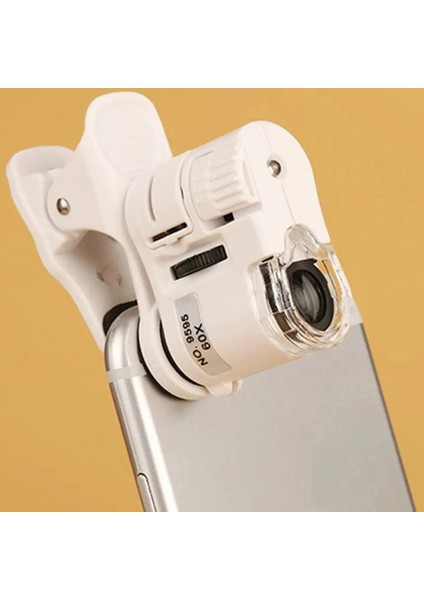 60X Büyüteç 60X Cep Telefonu Mikroskop Büyüteç LED Telefon ile Evrensel Mobil Büyüteç Makro Lens Yakınlaştırma Kamerası Klip (Yurt Dışından) fiyatları