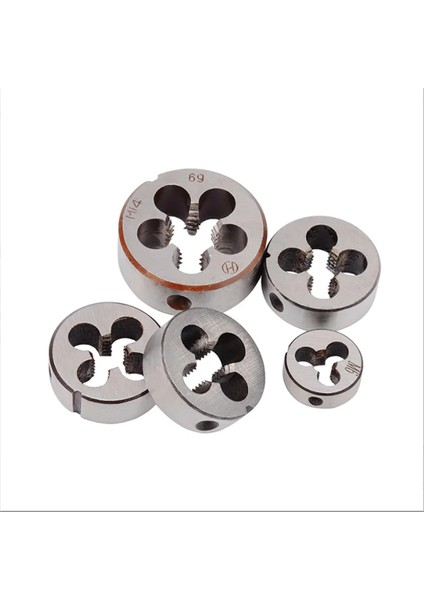 M6X0.5 Alaşımlı Çelik 1 Adet Sağ Metrik Dişli Kalıp M1 M2 M3 M4 M5 M6 M7 M8 M9 M10 M11 M12 M14 M15 M16 Metal Diş Açma Aracı Yuvarlak Kalıp (Yurt Dışından)