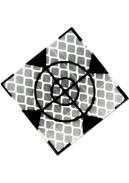 50 50 Total Station Reflektör Levha Yansıtıcı Bantlar Kapalı Inşaat Çalışma Mesafesi Ölçüm Bandı Ölçme Aracı (Yurt Dışından)