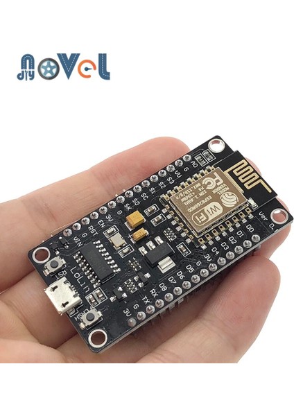 Nodemcu V3 CH340 Kablosuz Modül Nodemcu V3 CH340 Lua Wıfı Nesnelerin Interneti Geliştirme Kurulu ESP8266, Pcb Anteni ve Arduino Için USB Bağlantı Noktası ile (Yurt Dışından)
