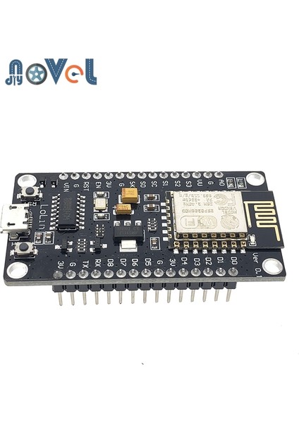 Nodemcu V3 CH340 Kablosuz Modül Nodemcu V3 CH340 Lua Wıfı Nesnelerin Interneti Geliştirme Kurulu ESP8266, Pcb Anteni ve Arduino Için USB Bağlantı Noktası ile (Yurt Dışından)