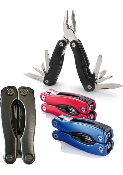 Mavi Cep Mini Pense Bıçak Tornavida Katlanır Küçük Çok Amaçlı Açıcı Tırnak Törpüsü Hassas Pense El Aletleri Açık Acil Durum Aracı (Yurt Dışından) fiyatları