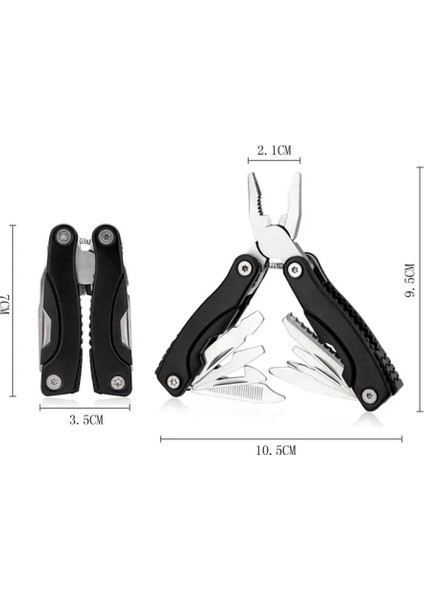 Mavi Cep Mini Pense Bıçak Tornavida Katlanır Küçük Çok Amaçlı Açıcı Tırnak Törpüsü Hassas Pense El Aletleri Açık Acil Durum Aracı (Yurt Dışından) fırsatları