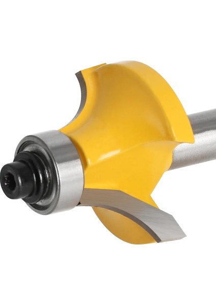 8X25.4 1 Adet 8mm Köşe Yuvarlak Yönlendirici Bit Ahşap Ağaç Işleme Aleti Için Rulman ile Tungsten Karbür Freze Kesicisi (Yurt Dışından)