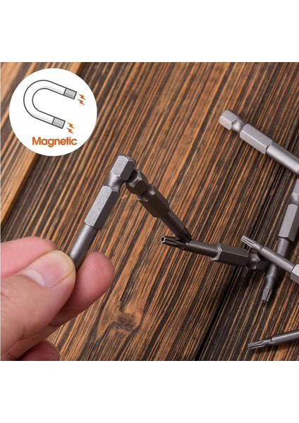 100MM T30 1 Adet 100MM Uzun T6-T40 Manyetik Torx Tornavida Uçları Seti Elektrikli Tornavida Kafası T6, T7, T8, T10, T15, T20, T25, T27, T30, T40 (Yurt Dışından) fiyatları