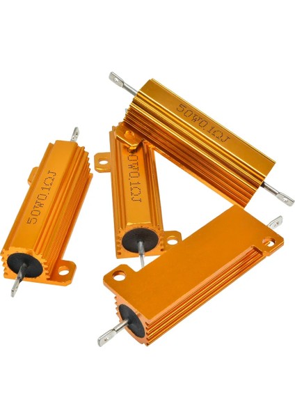 2 Ohm 1 Adet 0.1/0.5/1/1.5/2/3/4/5/6/8/10/12/15 Ohm 50 W Güç Alüminyum Kabuk Tel Sarımlı Direnç Direnci 5% Hassasiyet (Yurt Dışından) modelleri