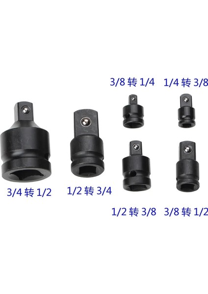 38TO12 Soket Dönüştürücü Adaptör Redüktör Seti 1/2 Ila 3/8 3/8 Ila 1/4 3/4 Ila 1/2 Darbe Soket Adaptörü Araba Bisiklet Için Garaj Tamir Aracı (Yurt Dışından) indirimleri
