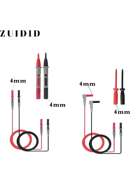 4mm Test Terminali Ab Standardı, Diğer Seçilen Yüksek Kaliteli Multimetre Test Kabloları Prob Seti Ic Test Kanca Araç Bakım Test Araçları (Yurt Dışından) indirimleri