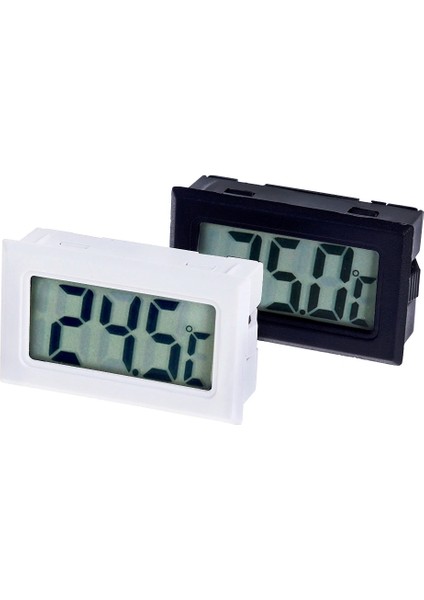 Wireless-Black-1 Vastar Mini Dijital LCD Iç Mekan Uygun Sıcaklık Sensörü Nem Ölçer Termometre Higrometre Ölçer (Yurt Dışından)