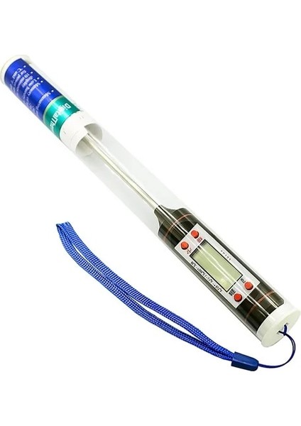 Siyah TP101 Elektronik Gıda Termometresi Mutfak Yağı Termometre Elektron Probu Sıvı Barbekü Pişirme Dijital Ekran Sıcaklık Kalem Ölçer (Yurt Dışından)