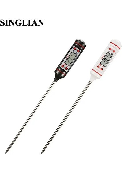 Siyah TP101 Elektronik Gıda Termometresi Mutfak Yağı Termometre Elektron Probu Sıvı Barbekü Pişirme Dijital Ekran Sıcaklık Kalem Ölçer (Yurt Dışından) modelleri