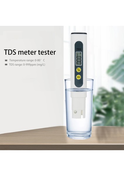 El Tds Dijital Su Test Cihazı Kalem Su Kalitesi Saflık Kontrolü Analiz Ölçer Sıcaklık Arka Işık Güneş Işığı Test Cihazı (Yurt Dışından) modelleri