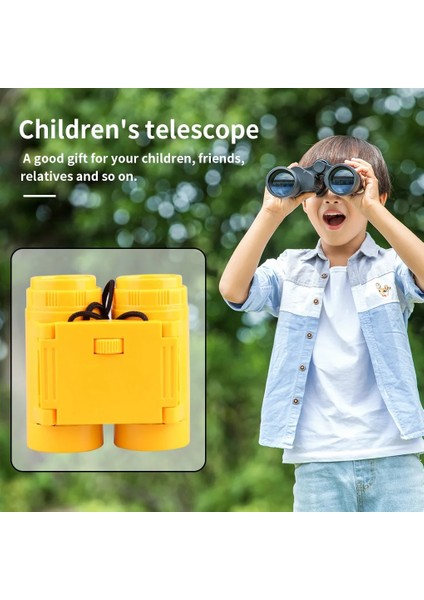Sarı Çocuklar Dürbün Teleskoplar Çocuk Eğitim Katlanır Teleskop Açık Kuş Gözlemciliği Optik Teleskop Noel Hediyesi (Yurt Dışından) modelleri
